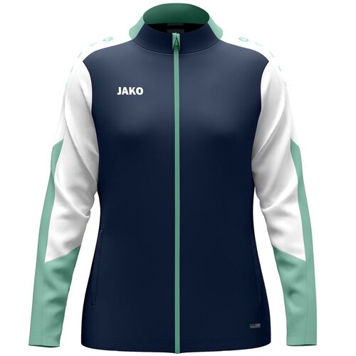 Jako Polyesterjacke Dynamic Damen - marine/wei�/minze
