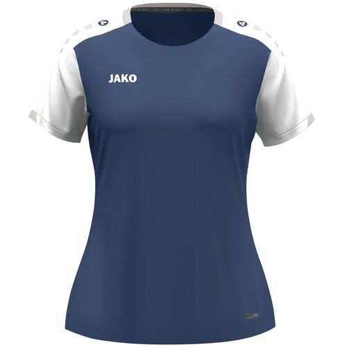 Jako T-Shirt Dynamic Damen - nachtblau/wei�/hellgrau