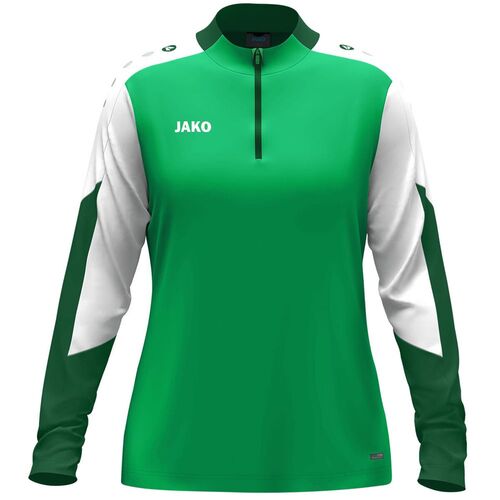Jako Ziptop Dynamic Damen - gr�n/wei�/dunkelgr�n