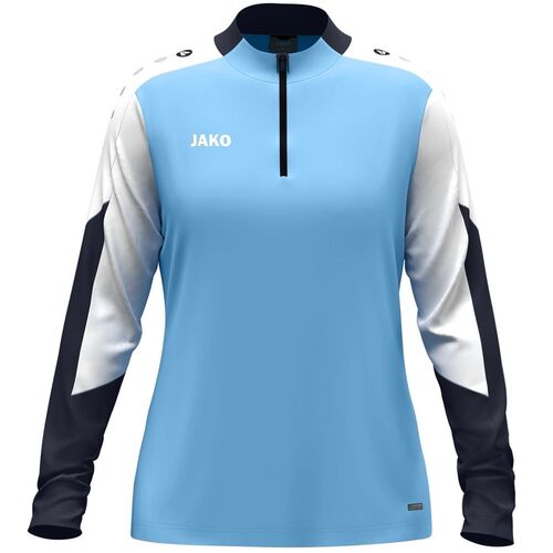 Jako Ziptop Dynamic Damen - skyblue/wei�/marine