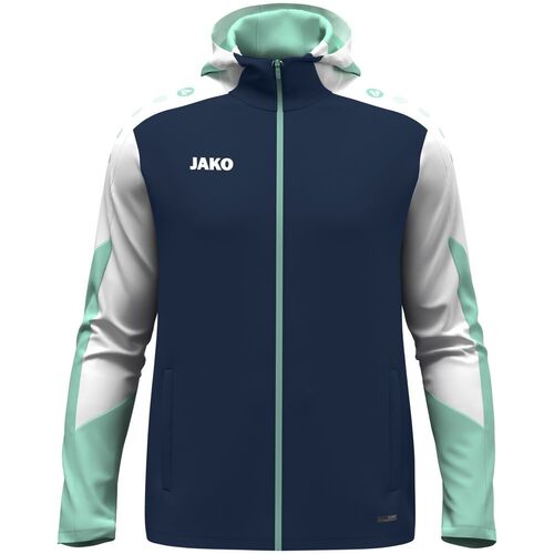 Jako Kapuzenjacke Dynamic - marine/wei�/minze