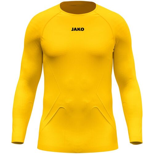 Jako Longsleeve Lightweight - gelb
