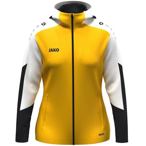 Jako Kapuzenjacke Dynamic Damen - gelb/wei�/schwarz