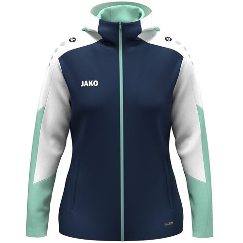 Jako Kapuzenjacke Dynamic Damen - marine/wei�/minze