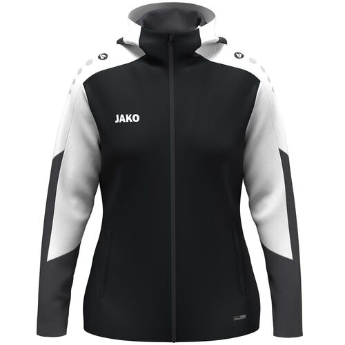 Jako Kapuzenjacke Dynamic Damen - schwarz/wei�/anthrazit