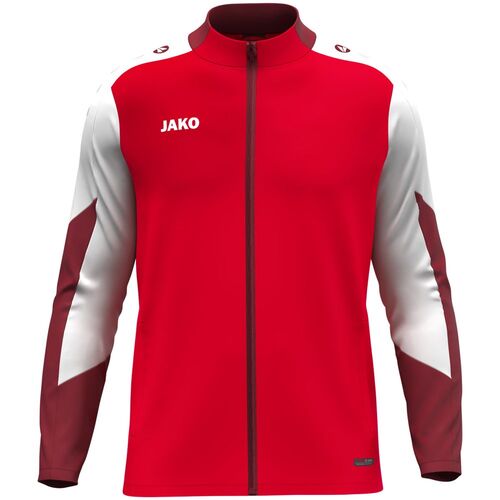 Jako Polyesterjacke Dynamic - rot/wei/dunkelrot