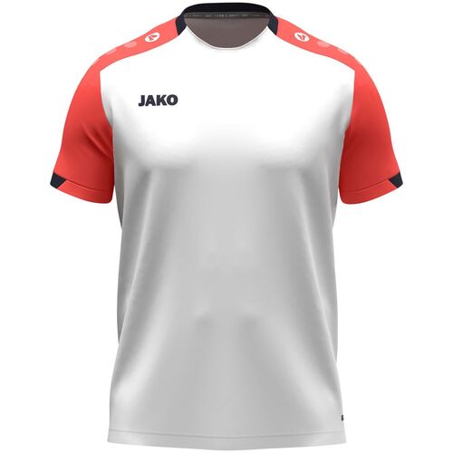 Jako T-Shirt Dynamic - wei�/coral/marine