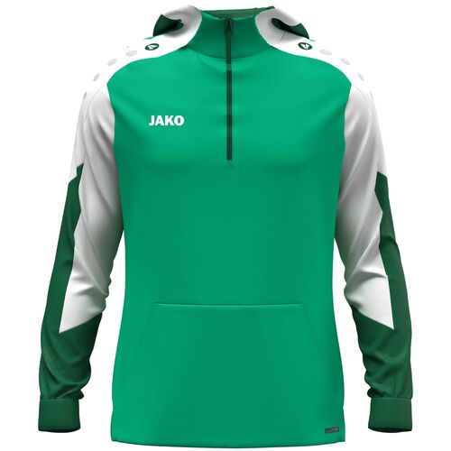 Jako Zip Hoodie Dynamic - gr�n/wei�/dunkelgr�n