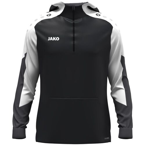 Jako Zip Hoodie Dynamic - schwarz/wei�/anthrazit