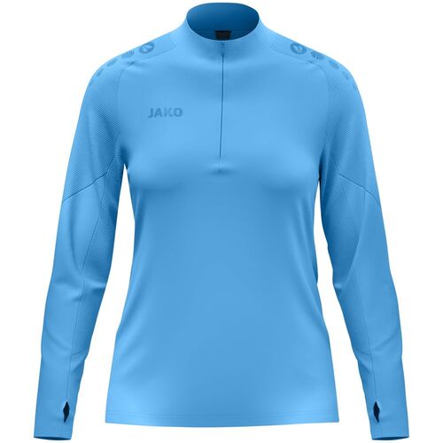 Jako Ziptop Light Flow Damen - skyblue