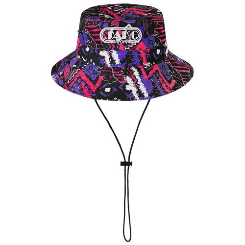 Jako Malle Fischerhut Tropicana - wei�/pink/lila/schwarz