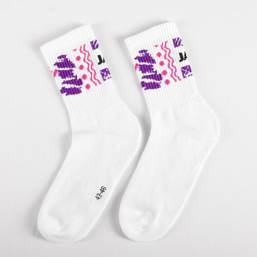 Jako Malle Sportsocken Lang 2Er Pack - wei�/pink/lila/schwarz