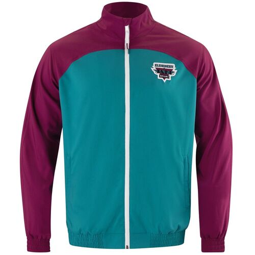 Jako Retroragende Trainingsjacke - petrol/berry