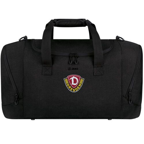 Jako Dynamo Dresden Sporttasche Challenge - schwarz meliert