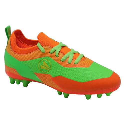 Jako Fu�ballschuh Dreamflow Sock Ag Junior - neongr�n/neonorange/limetta