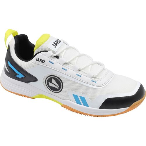 Jako Sportschuh Flow Ii Id - wei�/skyblue/neon gelb