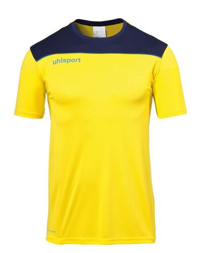 Uhlsport Offense 23 Poly Shirt - limonengelb/marine/azurbl