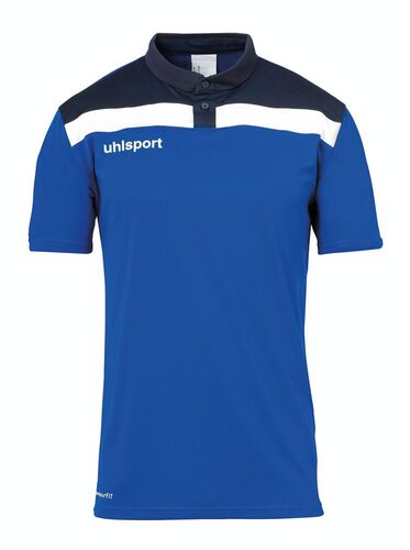 Uhlsport Offense 23 Polo Shirt - azurblau/marine/wei�
