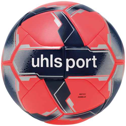 Uhlsport Match Addglue - fluo rot/marine/silber