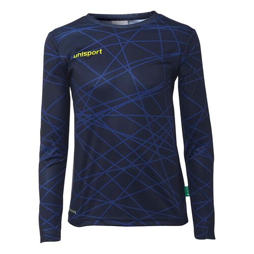 Uhlsport Prediction Torwart Set Junior - marine/fluo gelb