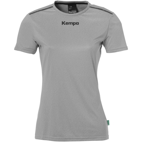 Kempa Poly Shirt Women - dark grau melange