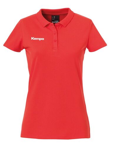 Kempa Polo Shirt Women - rot