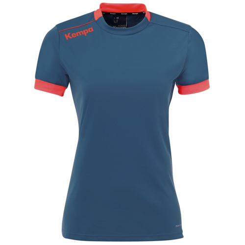 Kempa Player Trikot Women - ice grau/fluo rot