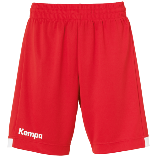 Kempa Player Long Shorts Damen - rot/wei�