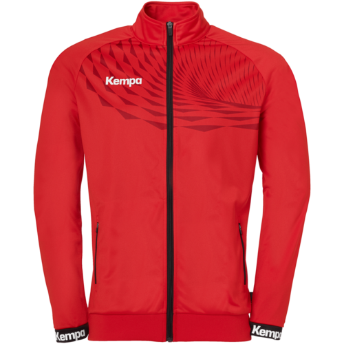 Kempa Wave 26 Poly Jacket - rot/chilirot