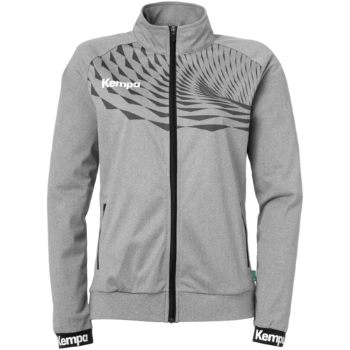 Kempa Wave 26 Poly Jacket Women - grau melange/anthra