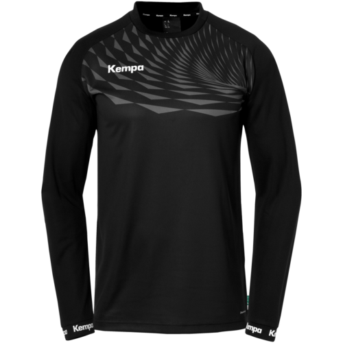 Kempa Wave 26 Longsleeve - schwarz/anthra