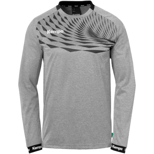 Kempa Wave 26 Longsleeve - grau melange/anthra