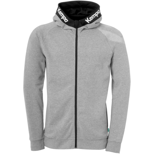 Kempa Core 26 Hood Jacket - dark grau melange
