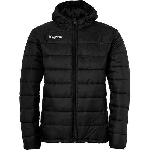 Kempa Puffer Hood Jacket - schwarz