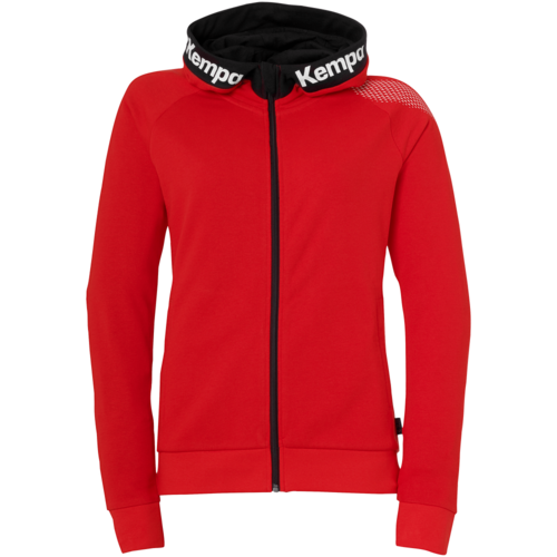 Kempa Core 26 Hood Jacket Women - rot