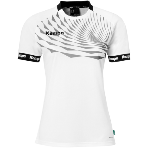 Kempa Wave 26 Shirt Women - wei�/grau