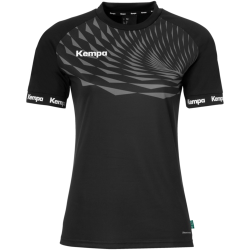 Kempa Wave 26 Shirt Women - schwarz/anthra