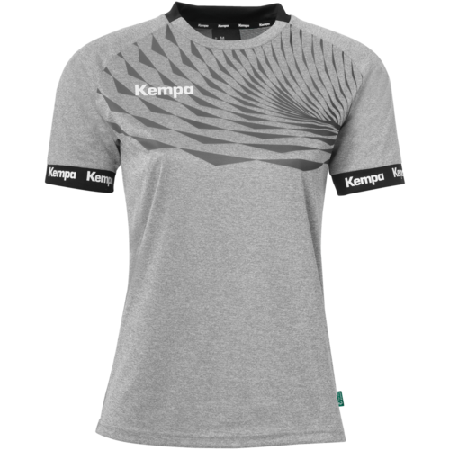 Kempa Wave 26 Shirt Women - grau melange/anthra