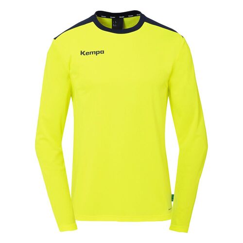 Kempa Emotion 27 Langarmshirt - fluo gelb/marine