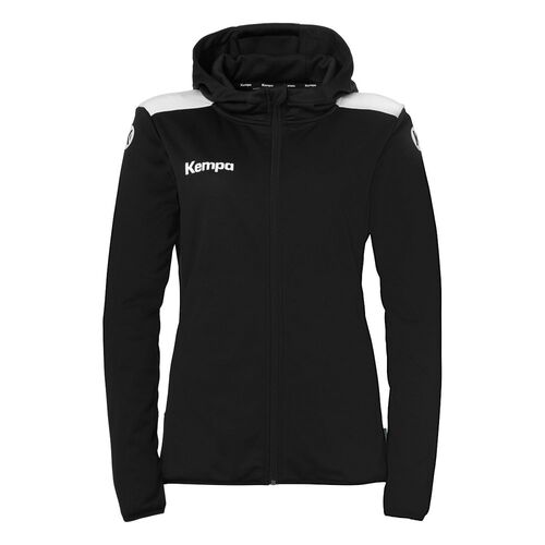 Kempa Emotion 27 Kapuzenjacke Damen - schwarz/wei�