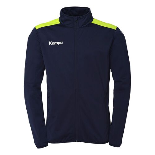 Kempa Emotion 27 Poly Jacke - marine/fluo gelb