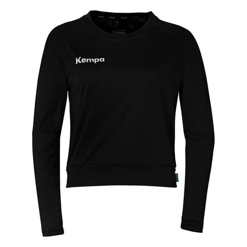 Kempa Cropped Top - schwarz
