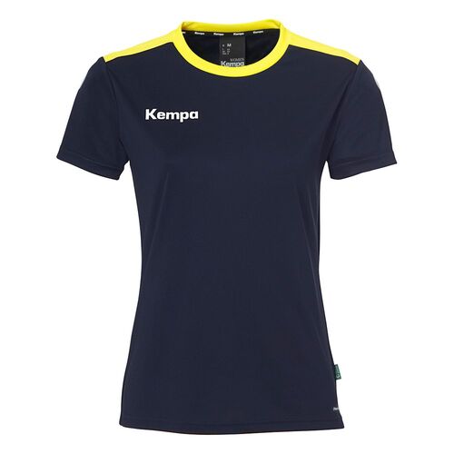 Kempa Emotion 27 Shirt Damen - marine/fluo gelb