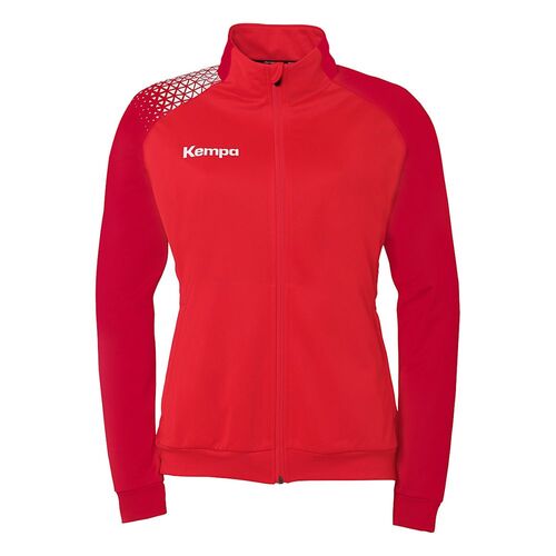 Kempa Ambition 28 Poly Jacke Damen - rot/chilirot