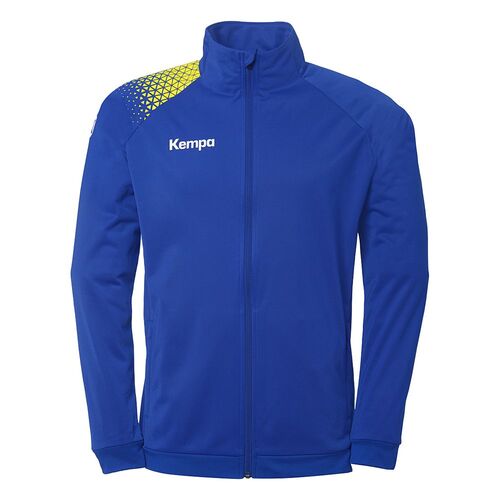 Kempa Ambition 28 Poly Jacke - royal/limonengelb