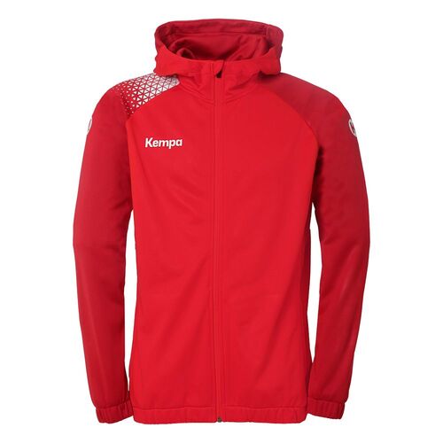 Kempa Ambition 28 Kapuzenjacke - rot/chilirot