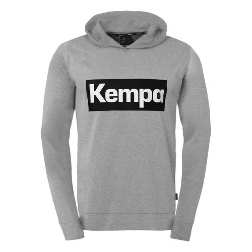 Kempa Promo Hoodie - dark grau melange