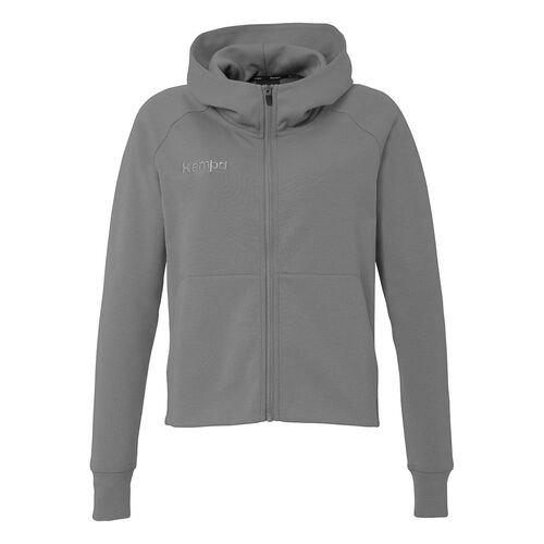 Kempa Stmnt Kapuzenjacke Damen - steingrau