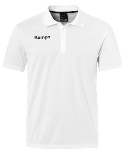 Kempa Poly Polo Shirt - wei�