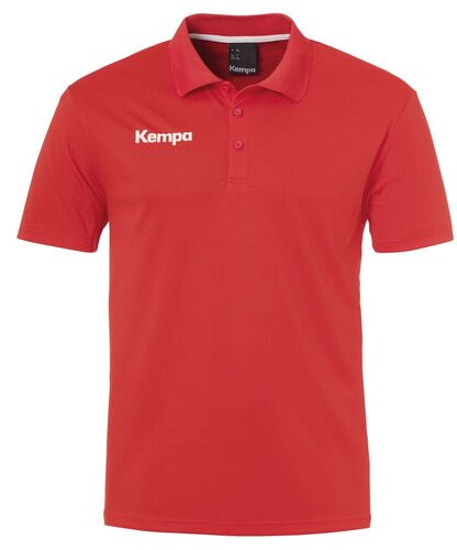 Kempa Poly Polo Shirt - rot
